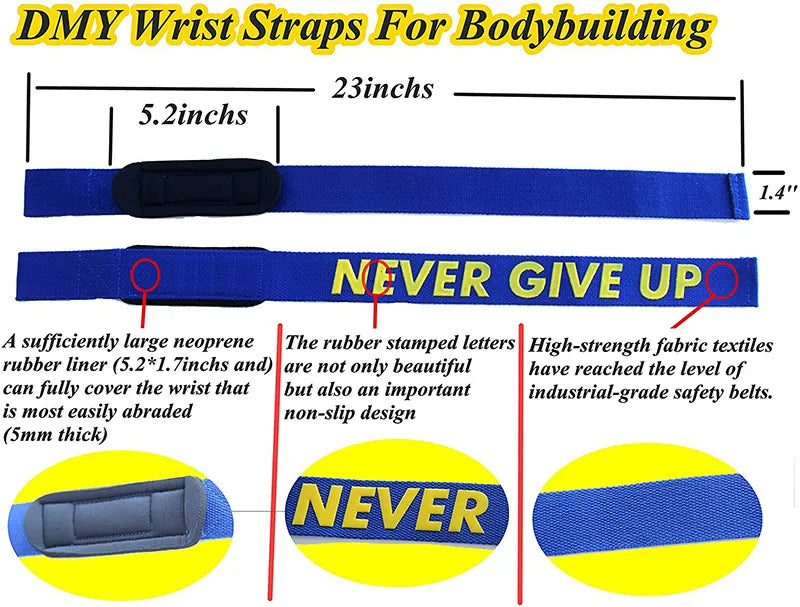 Lifting Wrist Strap for Weightlifting