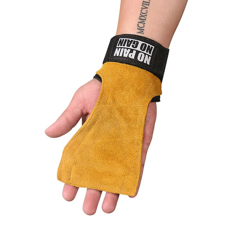 Cowhide Gym Gloves