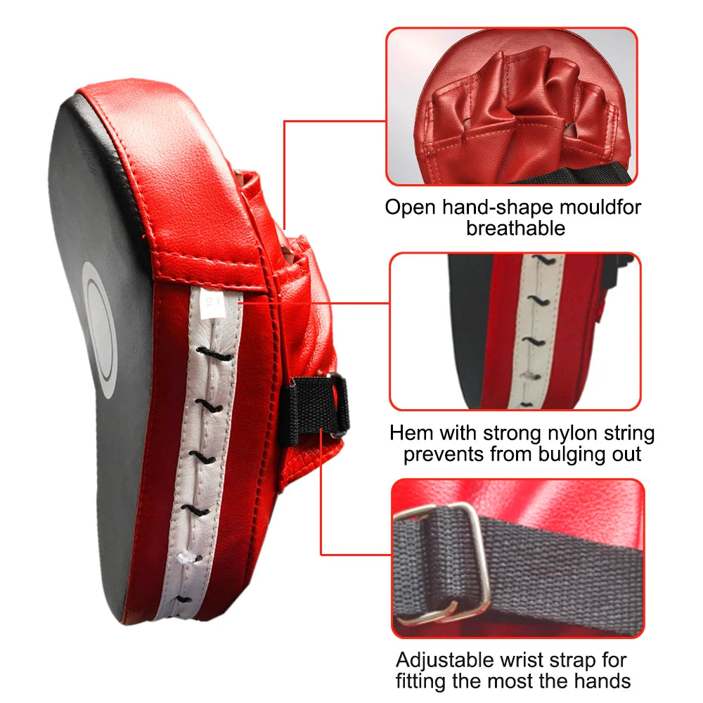 Curved Boxing Target PU Leather
