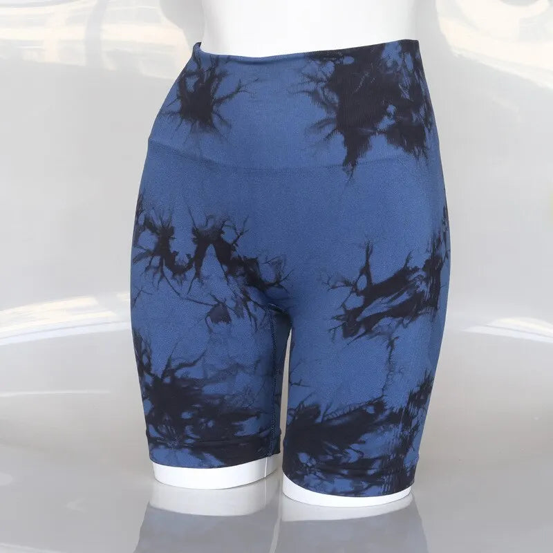 Tie Dye Seamless Fitness Pants