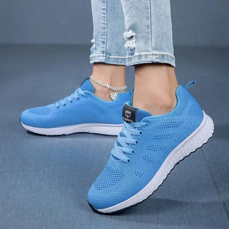 Casual Women Shoes Lightweight Mesh Breathable Shoes