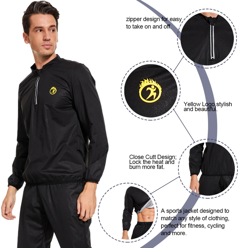 Men Sauna Sweatshirt