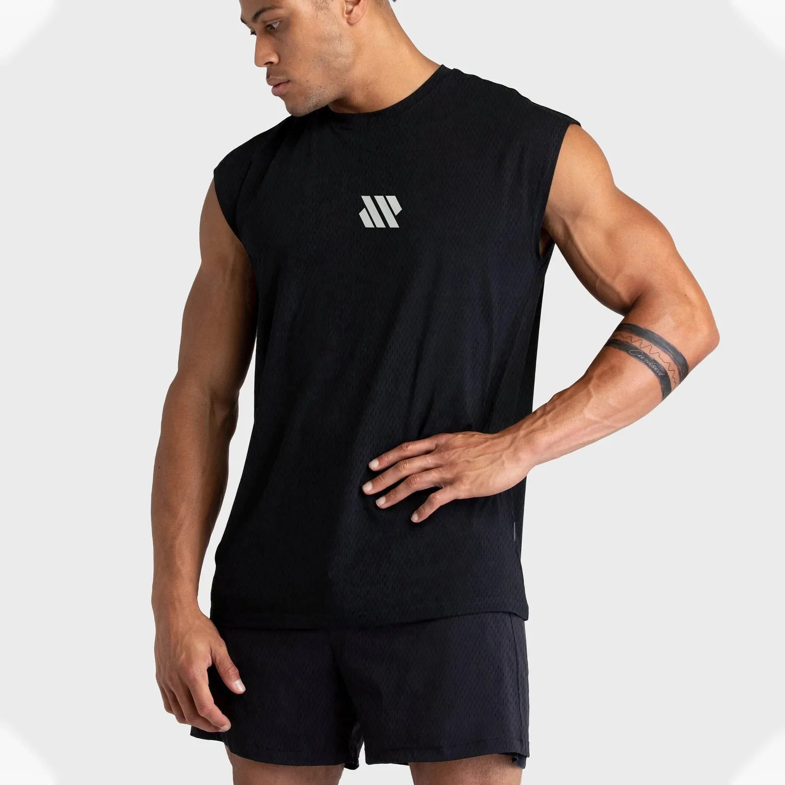 Men's Sleeveless Quick Drying Breathable T Shirt Summer Training