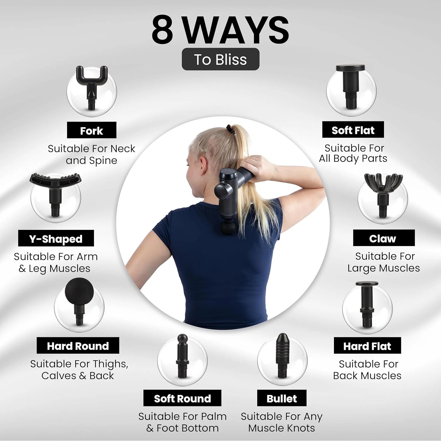 Professional Massage Gun with 99 Speed Levels LED Touch Screen Portable Muscle Massager for Athletes And Office Workers Black