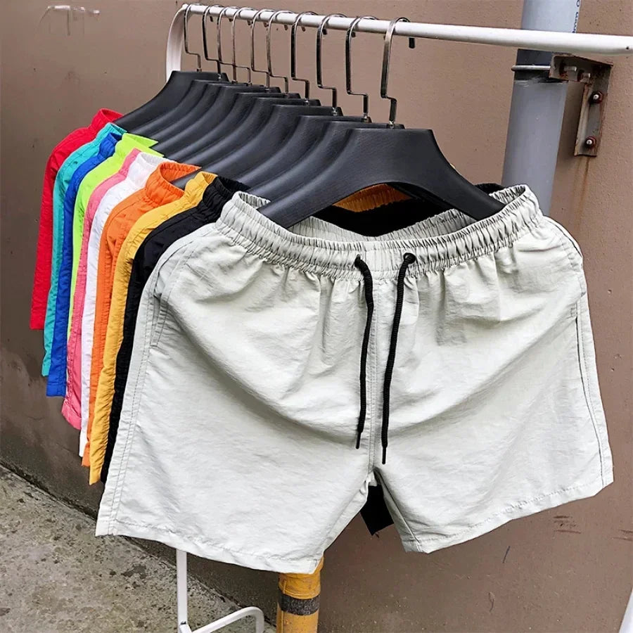 2024 Summer Men's Eye Catching Shorts: Running Sports Surffing Trunks