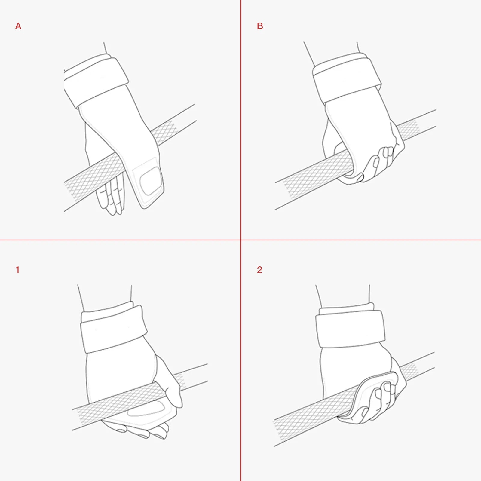 Cowhide Palm Protector