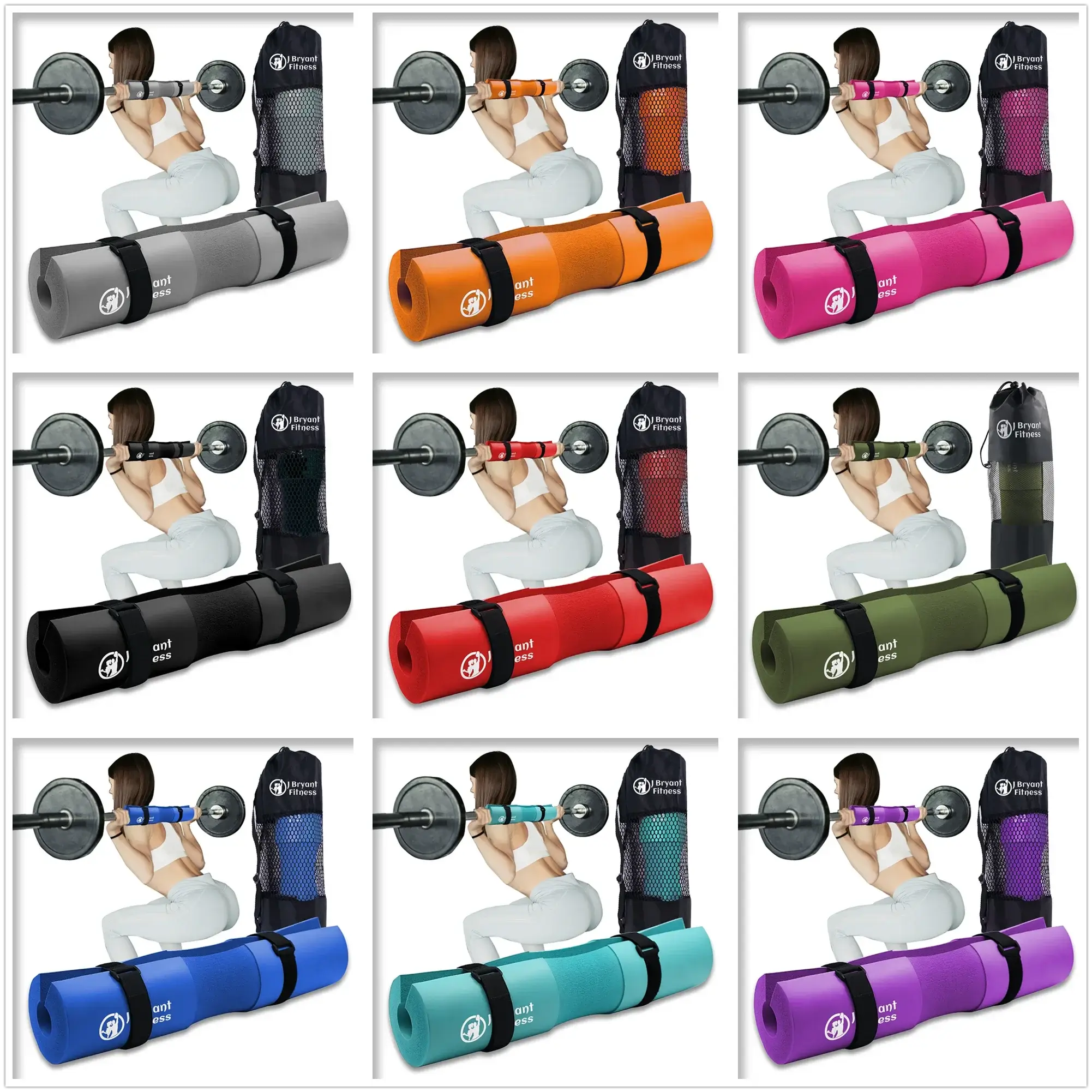 High Density Barbell Squat Pad