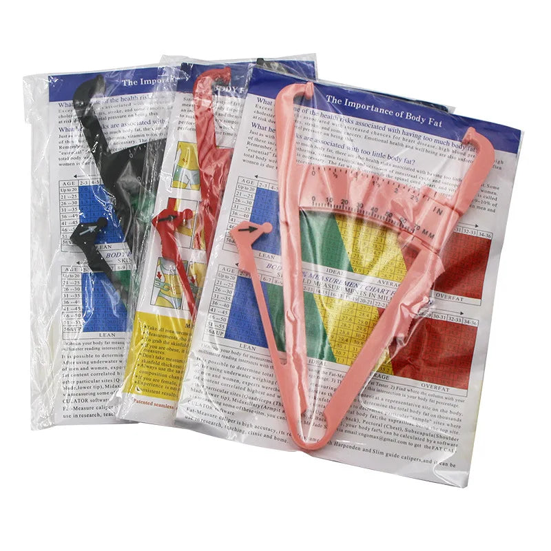 1PC Crossfit Fitness Caliper Clip Body Fat Loss Tester Slim Skin Fold Measurement Tool Gym Equipment for Fitness Measurement