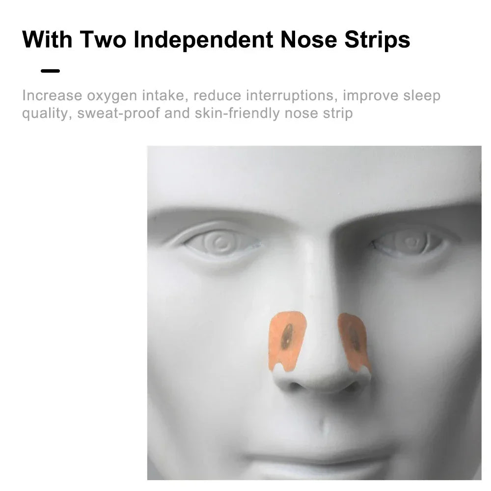 Magnetic Sports Nasal Strips Unisex Nose Dilator for Improved Air Intake Snoring Reduction & Better Sleep during Physical Activity
