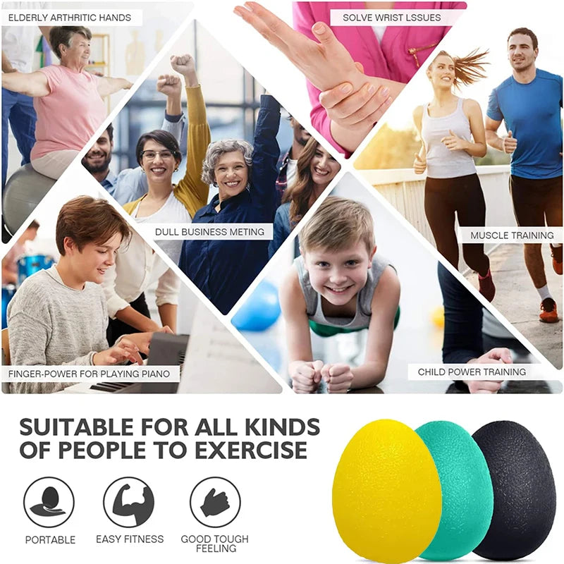 Silicone Grip Strength Trainer for Golfers Hand Strengthener Equipment with Pressure Reducers for Gym Fitness Unisex Arm Strength Training