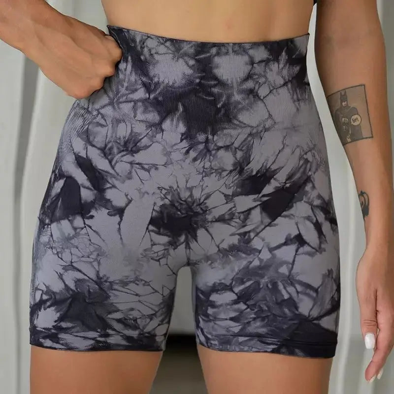 New Seamless Tie Dye Shorts