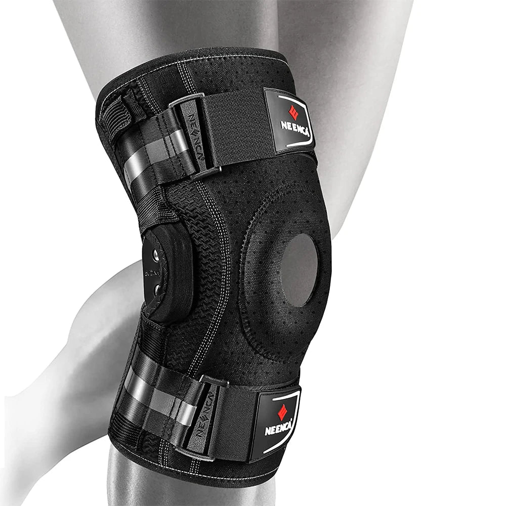 Hinged Knee Brace Dual Side Stabilizers