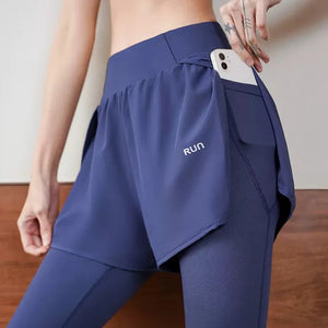 OEING Women's Running Leggings with Pocket