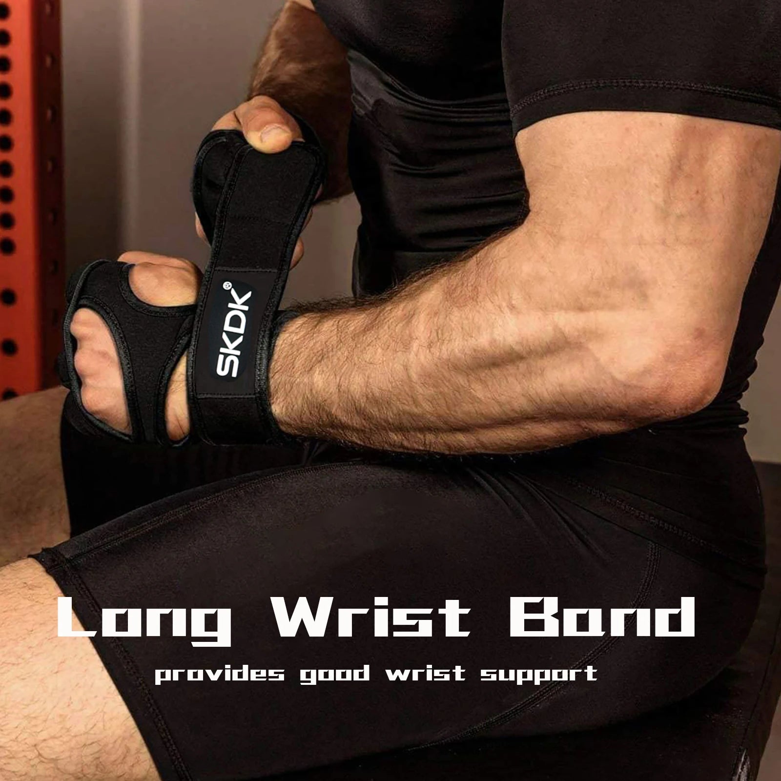 Weight Lifting Gloves With Wrist Wraps