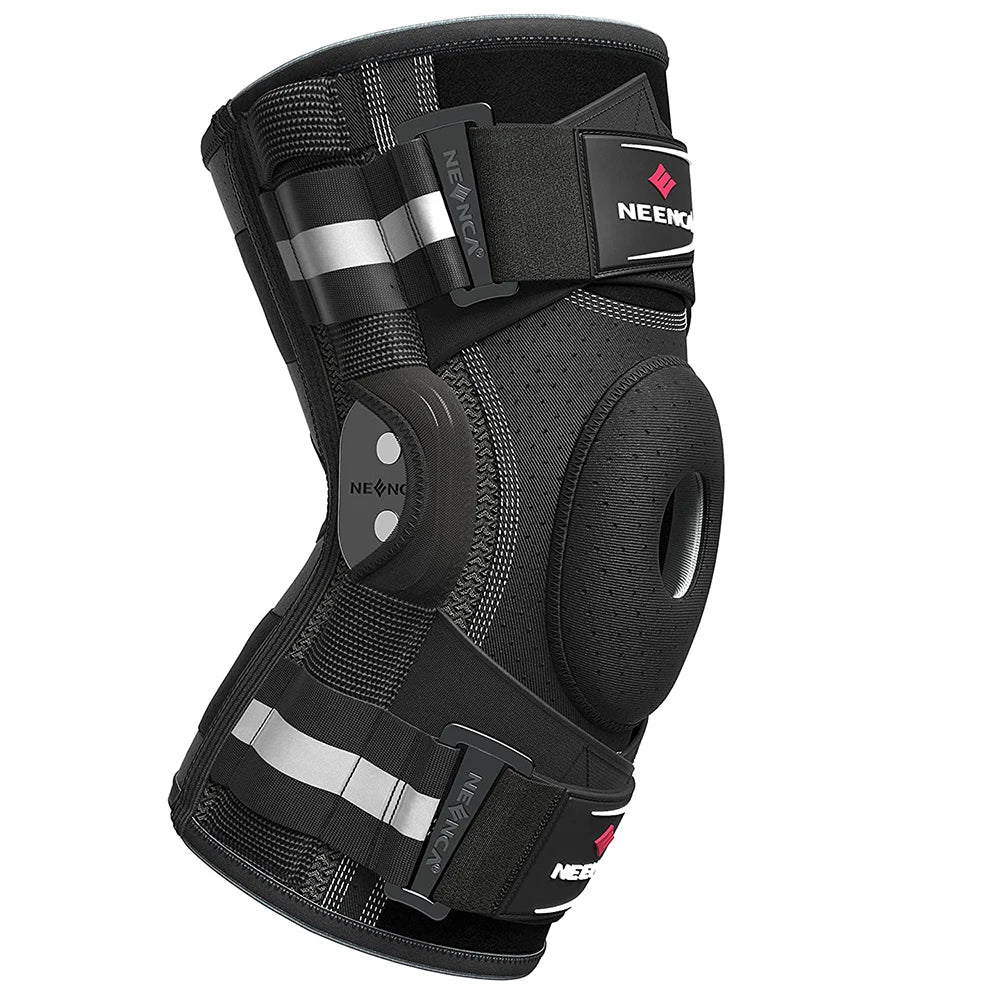 Hinged Knee Brace Dual Side Stabilizers