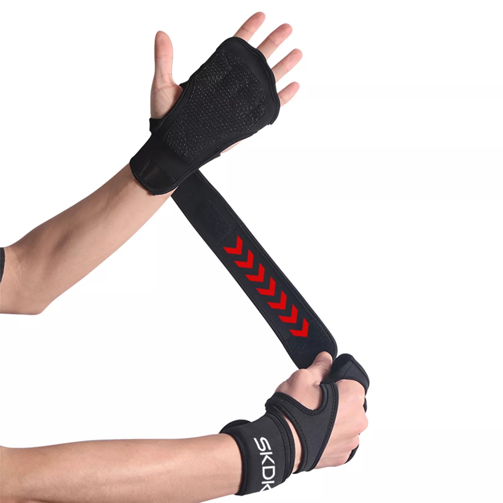 Weight Lifting Gloves With Wrist Wraps
