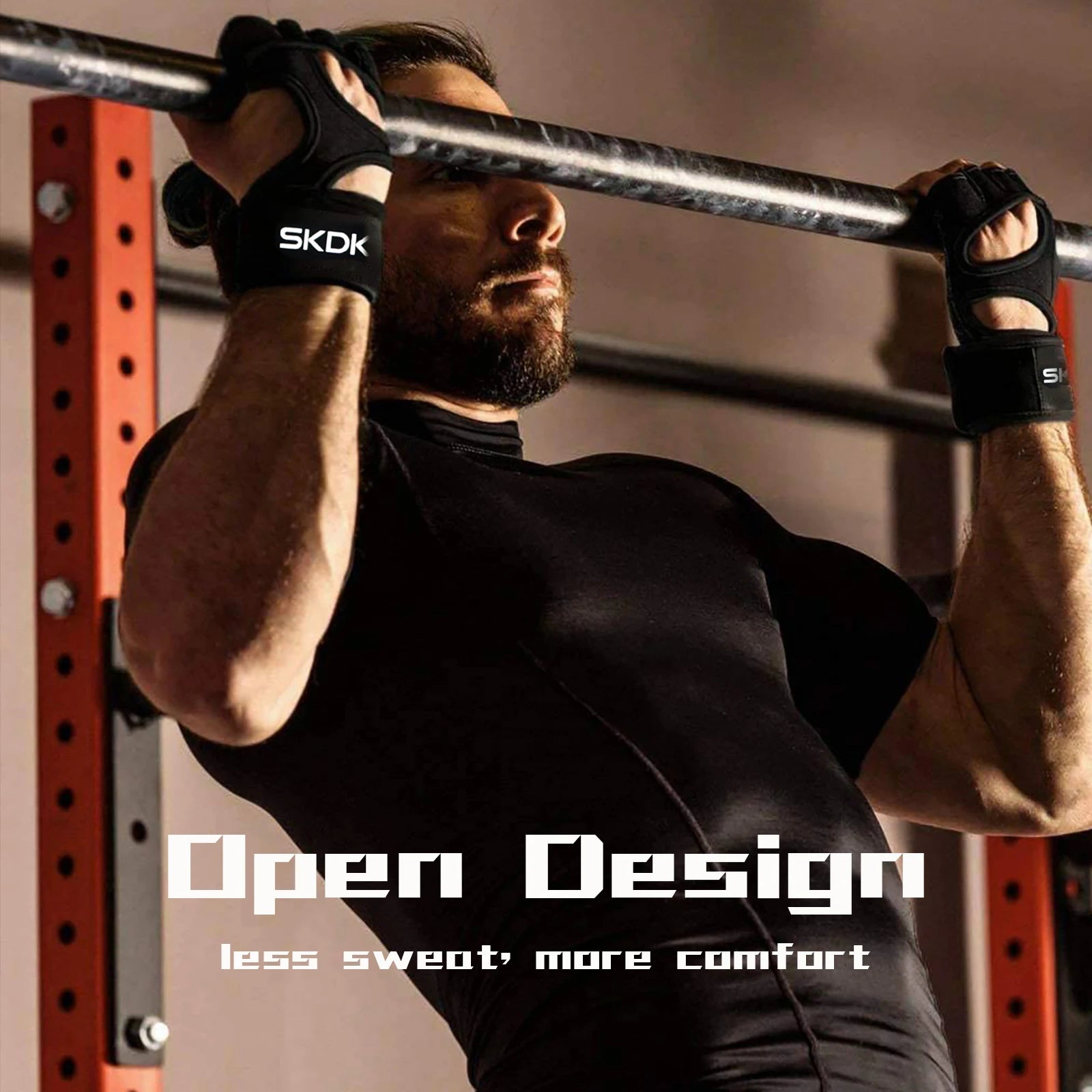 Weight Lifting Gloves With Wrist Wraps