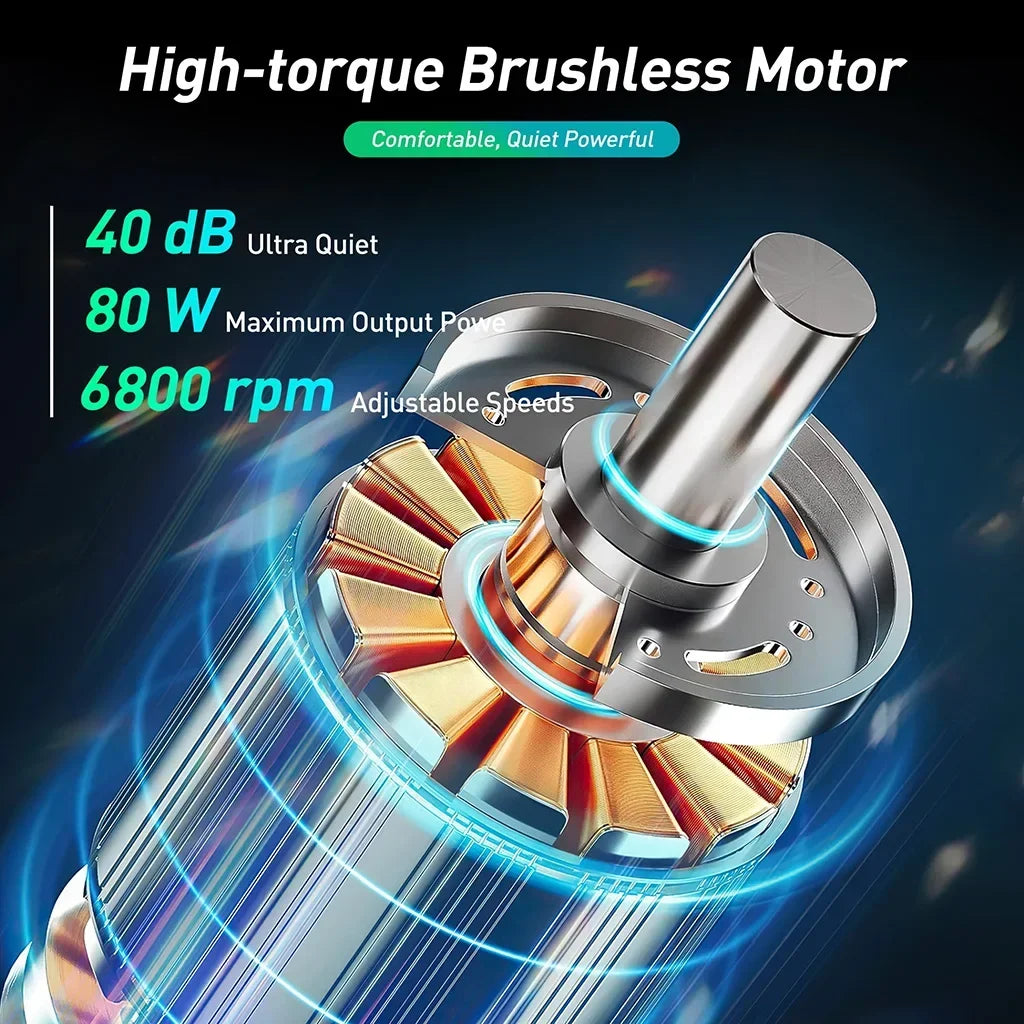 Professional Massage Gun with 99 Speed Levels LED Touch Screen Portable Muscle Massager for Athletes And Office Workers Black