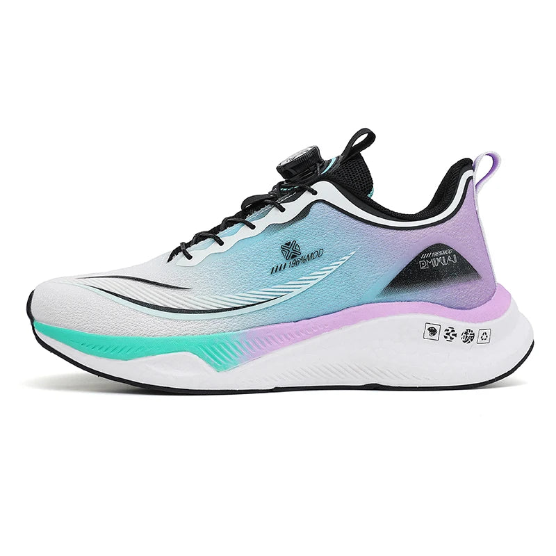 Breathable Lightweight Carbon Plate Men's Running Shoes 2024 Comfortable Athletic Training Sneakers