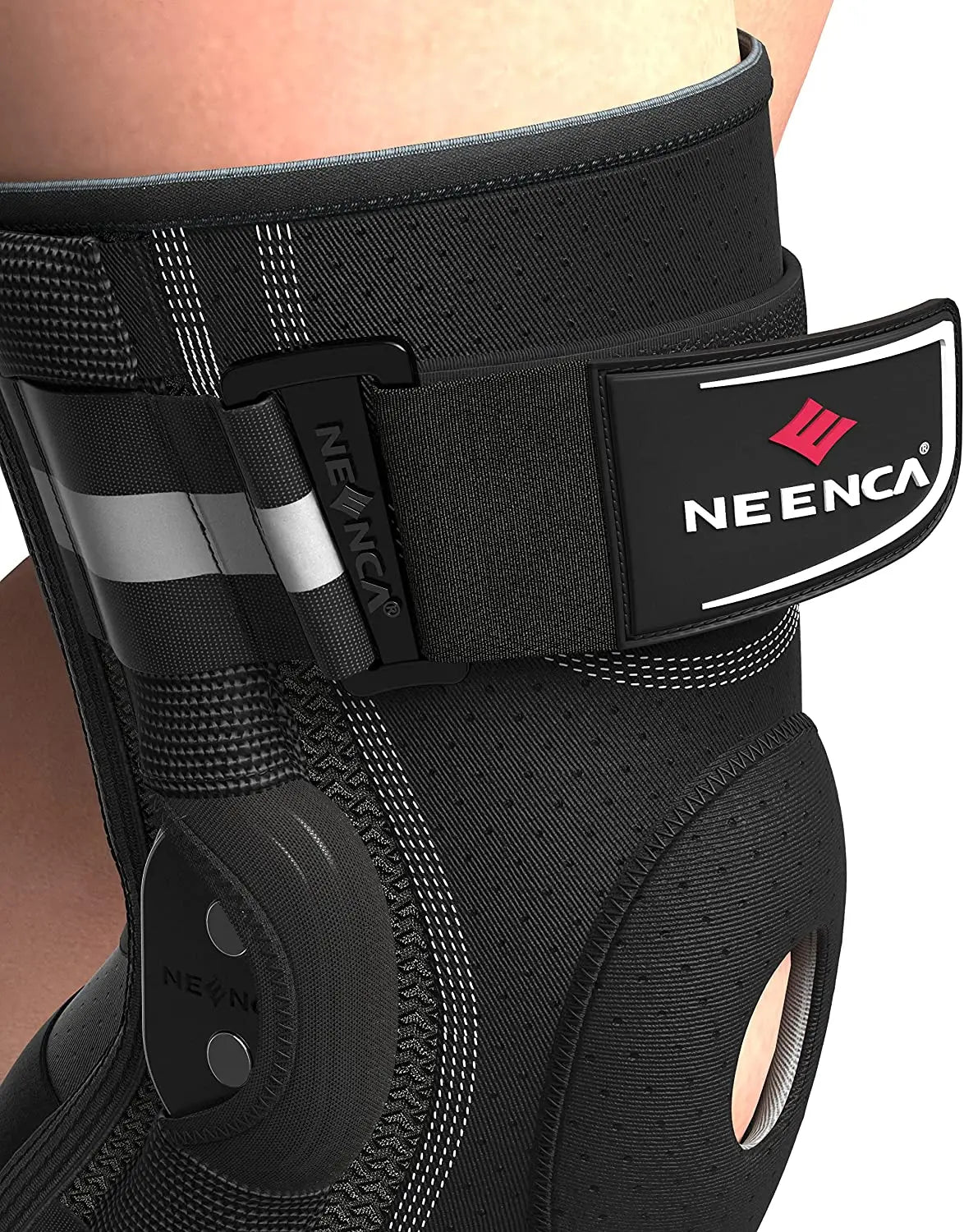 Hinged Knee Brace Dual Side Stabilizers