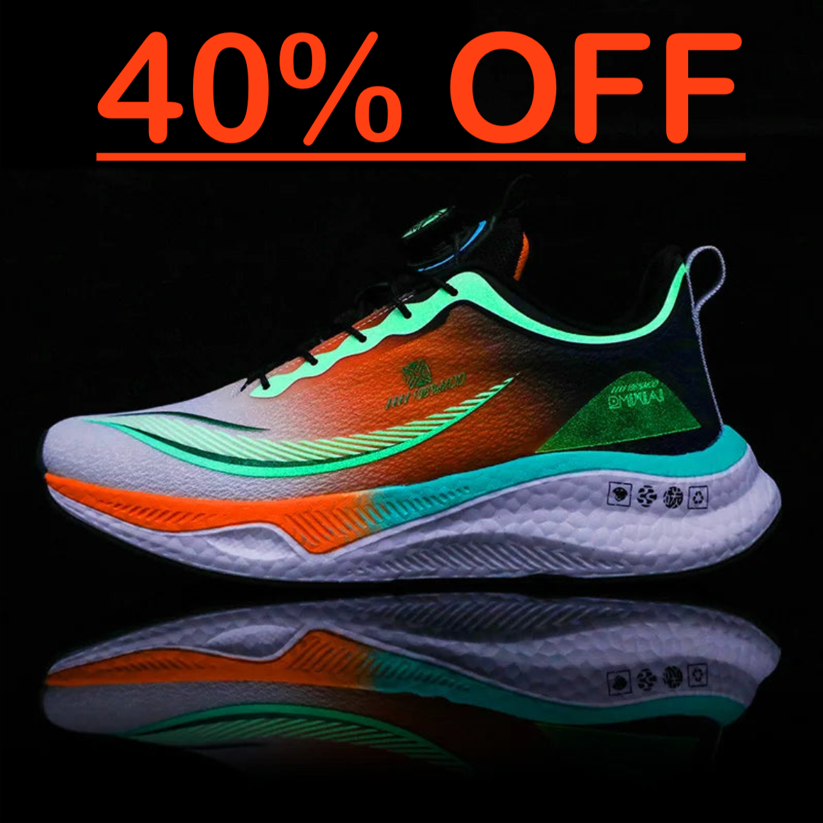 Breathable Lightweight Carbon Plate Men's Running Shoes 2024 Comfortable Athletic Training Sneakers