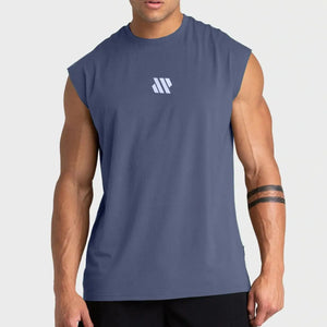 Men's Sleeveless Quick Drying Breathable T Shirt Summer Training