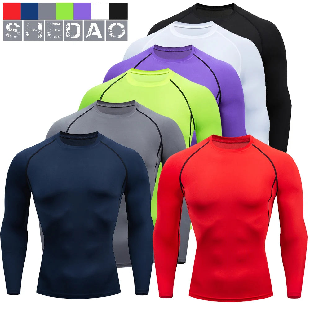 2pcs Men's Compression Suit