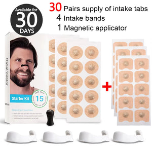 Magnetic Sports Nasal Strips Unisex Nose Dilator for Improved Air Intake Snoring Reduction & Better Sleep during Physical Activity