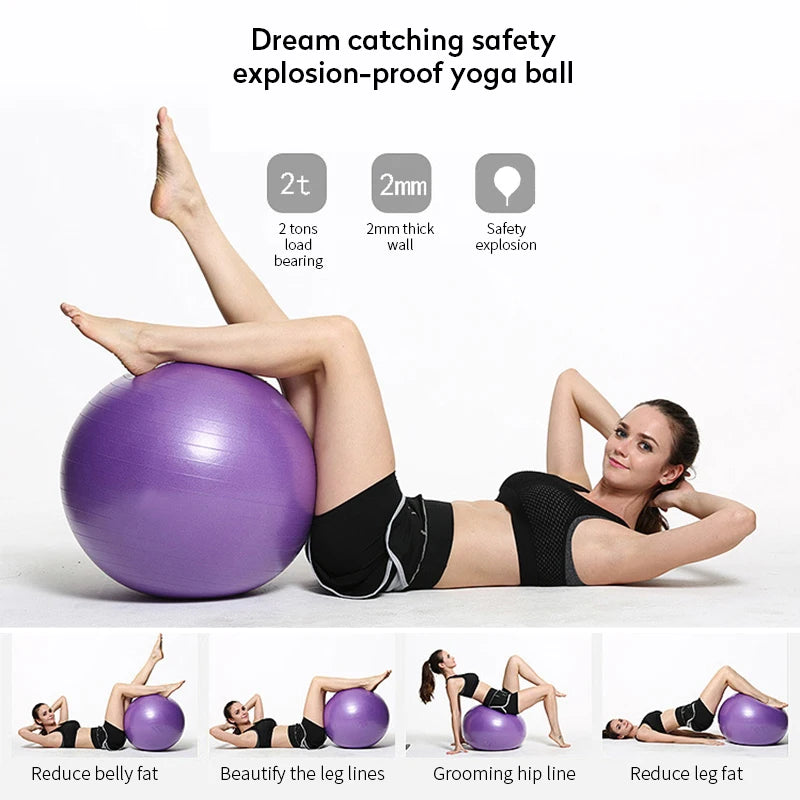 PVC Fitness Balls 45cm/55cm/65cm/75cm/85cm