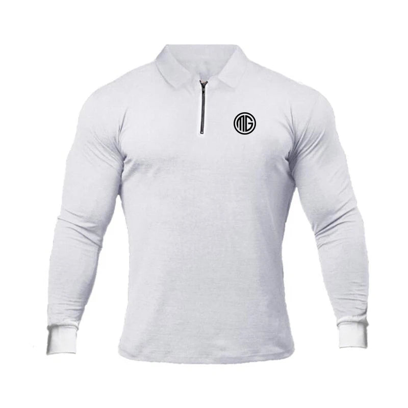 Polo Long Sleeve Compression T-shirt