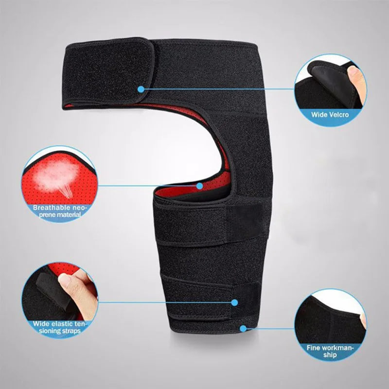 Sciatica Nerve Pain Relief Thigh Compression Brace