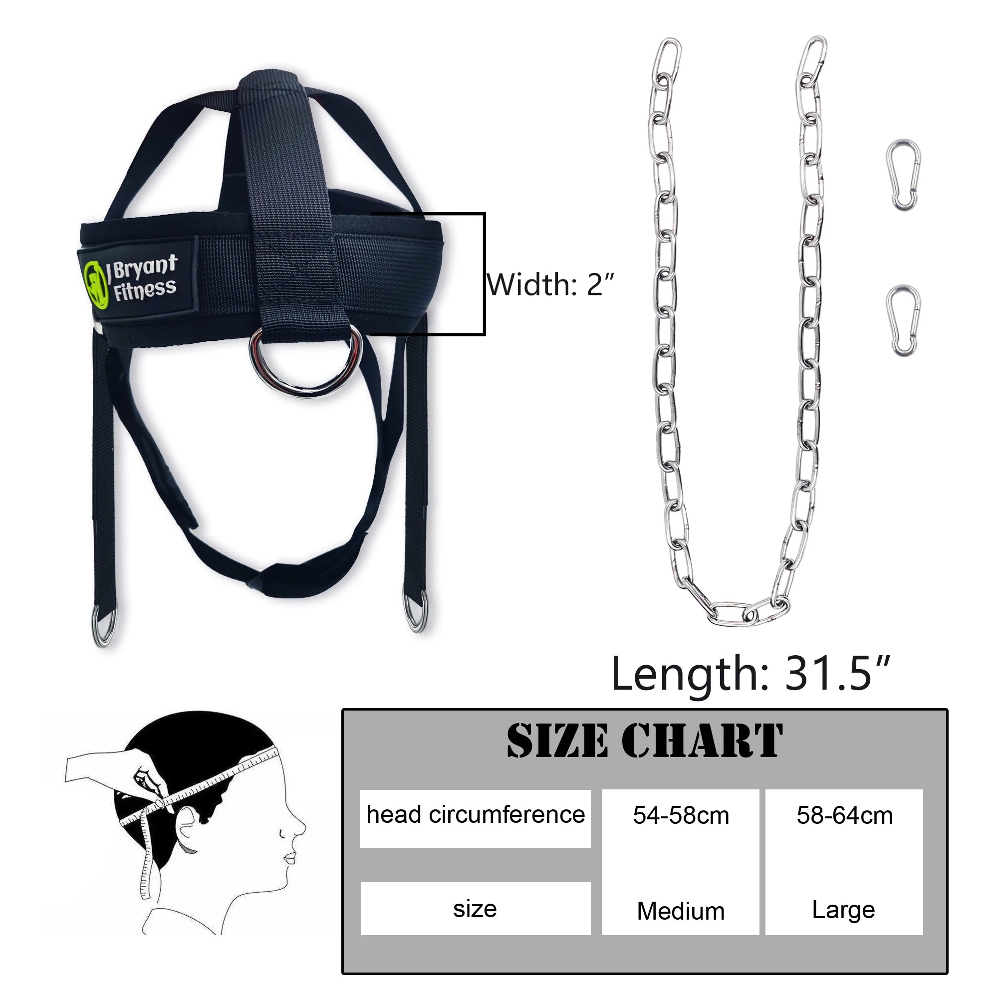 Head Neck Harness for Weight Lifting