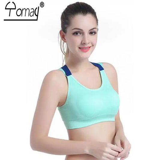 Yomay Sexy Backless Women Sports Bra