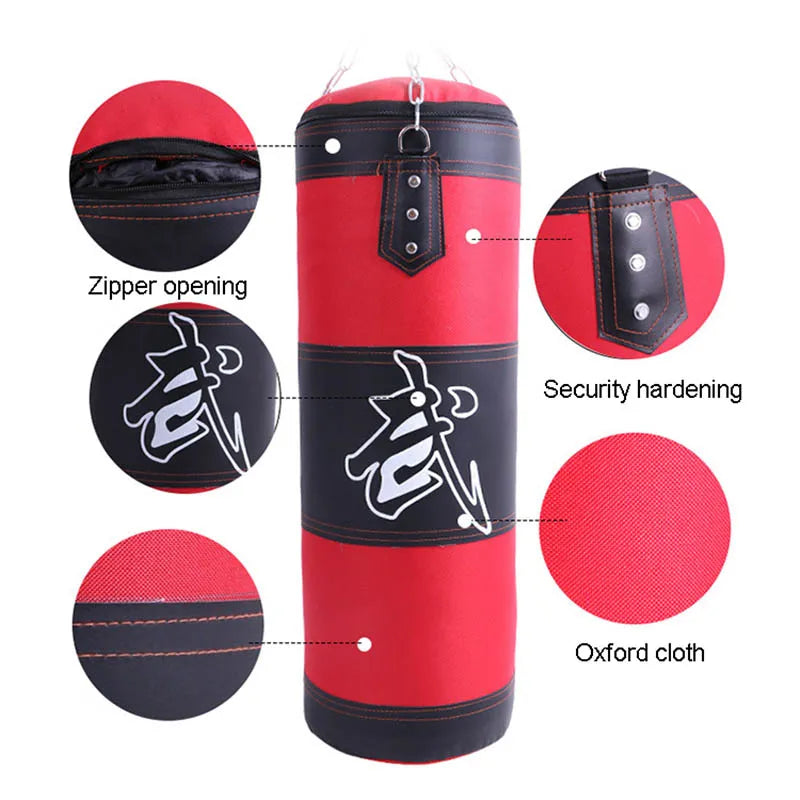 Heavy Duty Durable Boxing Bag With Metal Chain & Hook