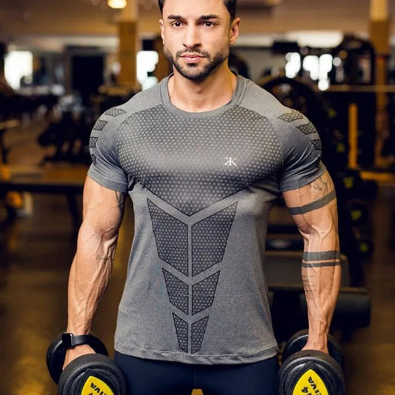 large Men Compression T-shirt