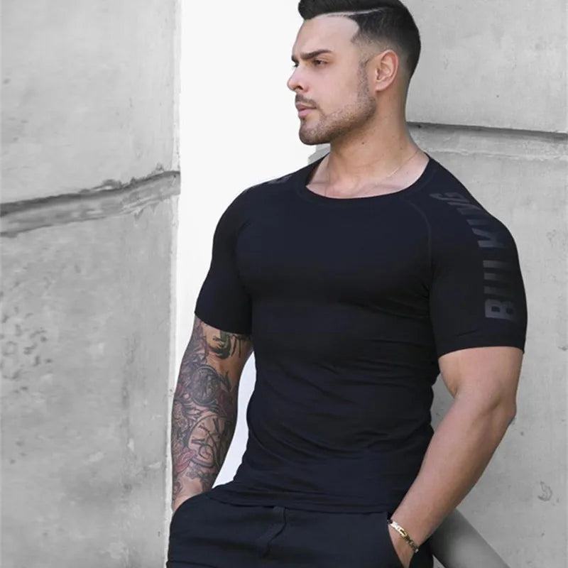 large Men Compression T-shirt