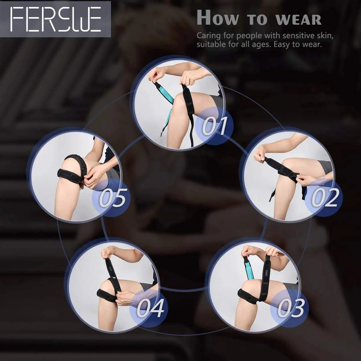 Adjustable Knee Strap