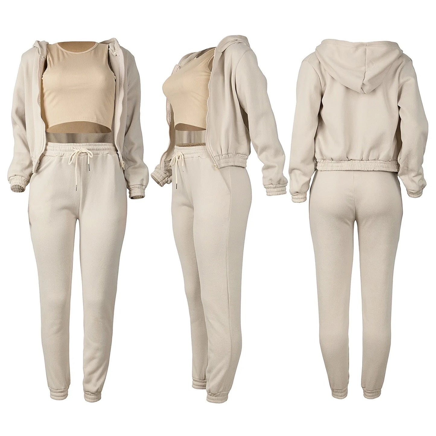 3 Piece Set Tracksuit