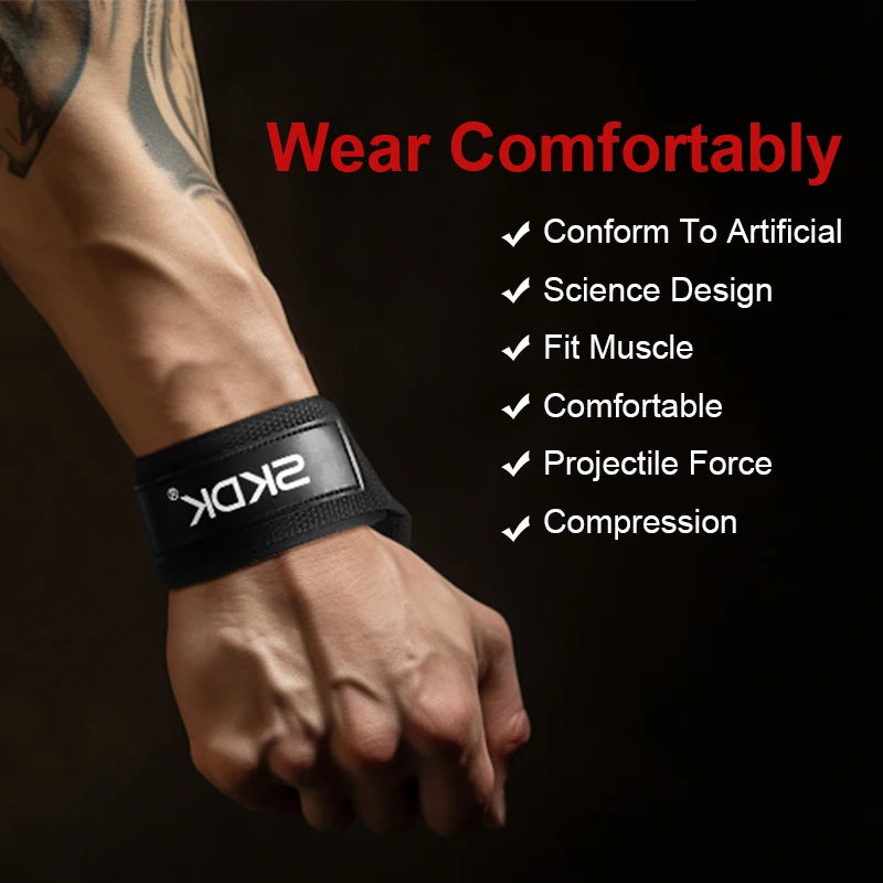 Weightlifting Straps Anti-Slip Silicone