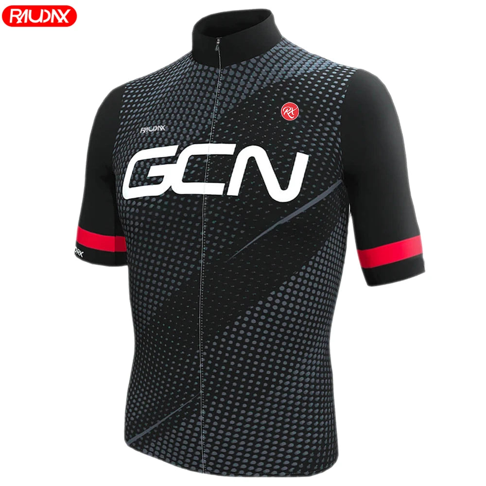 Raudax Gcn Men's Cycling Jersey Short Sleeve Breathable Road Bike Uniform