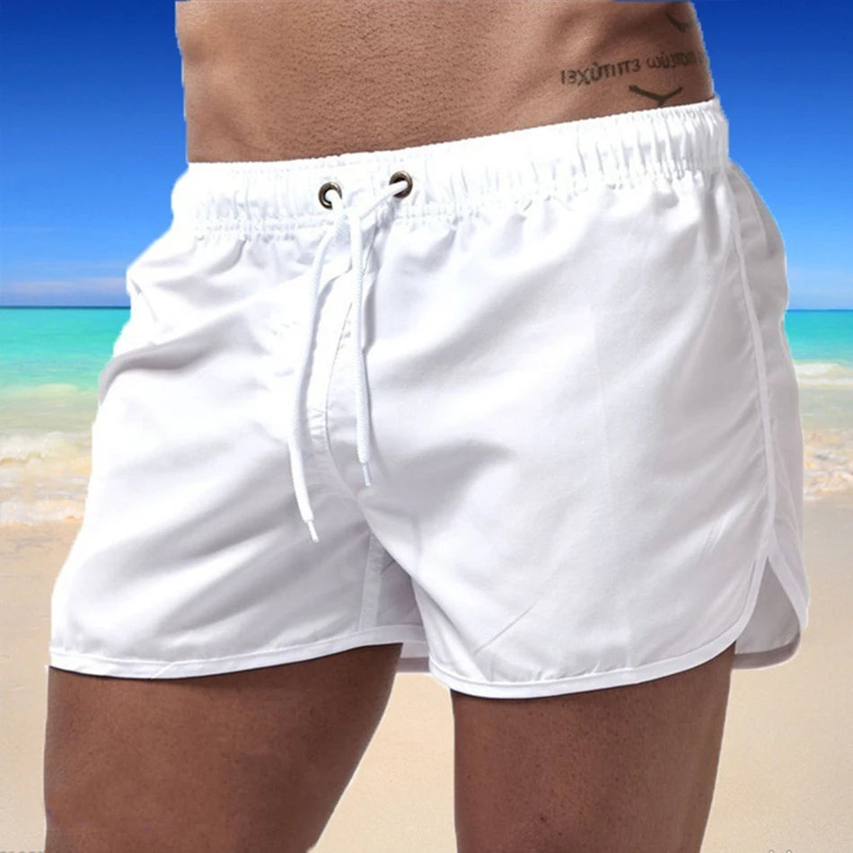 Summer Men's Low Waist Breathable Board Shorts