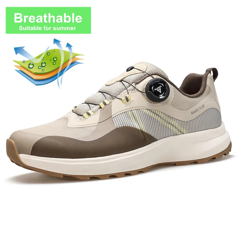 HUMTTO Men's Waterproof Sneakers Breathable Luxury Designer