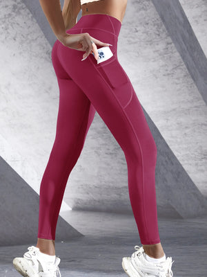 High Waist Women's Yoga Leggings with Pockets