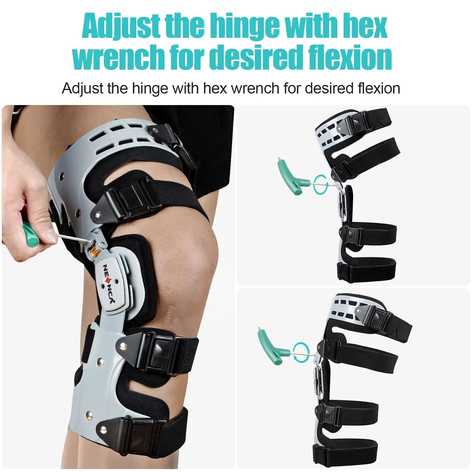 Adjustable Hinged Knee Brace