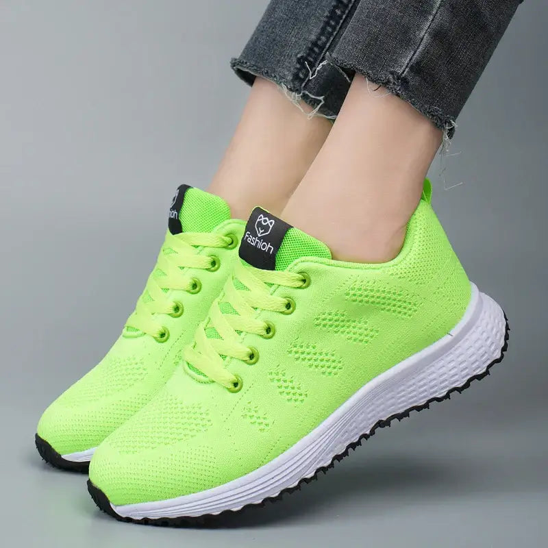 Casual Women Shoes Lightweight Mesh Breathable Shoes