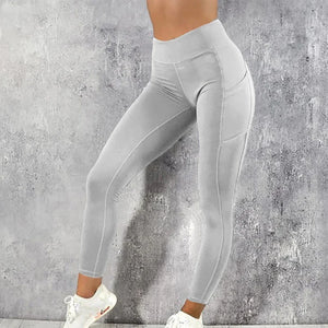 S Fit High Waist Sports Yoga Leggings for Women with Pocket