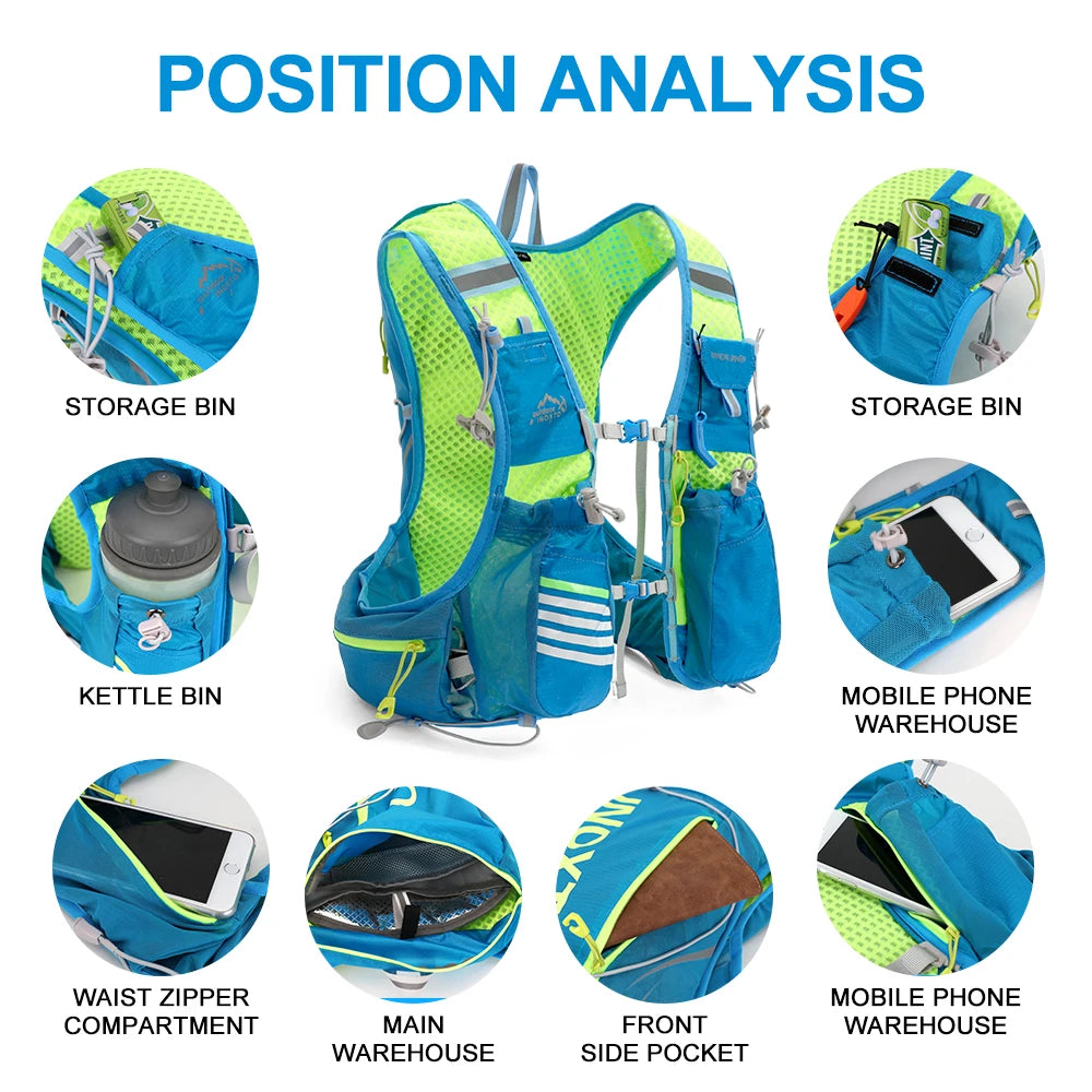 Hydrating vest backpack