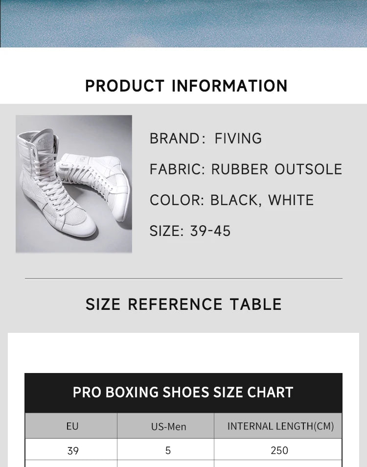 Men Boxing Shoes