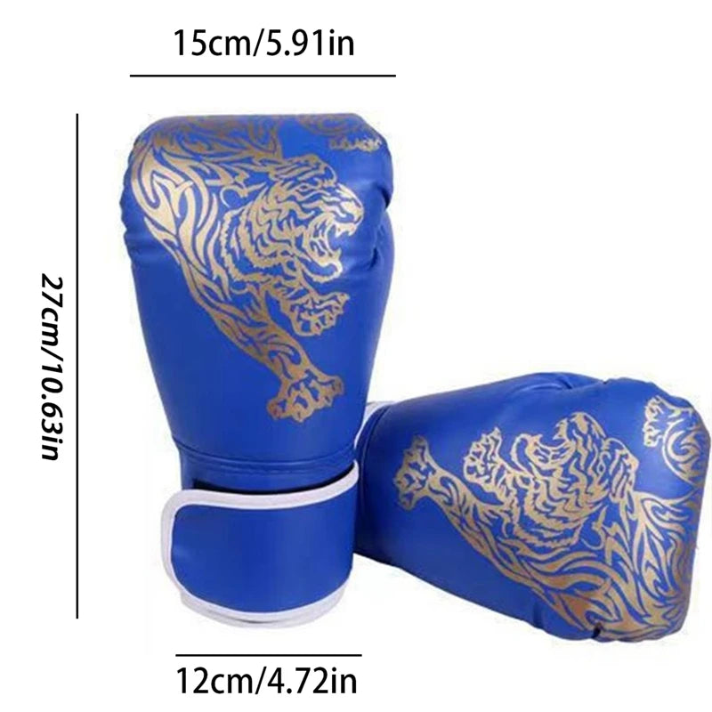 Adults Boxing Gloves Breathable PU Leather