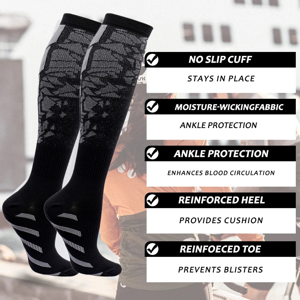 1 Pair Sports Compression Socks